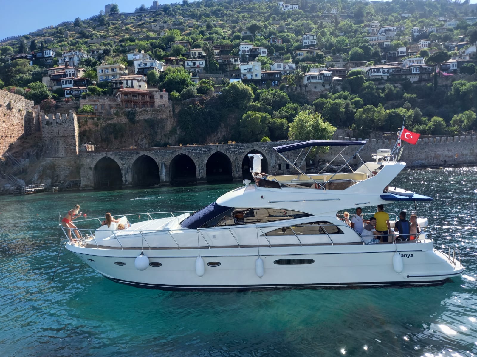 Alanya Private Yacht Rental Focus Efsane Yacht yacht rental