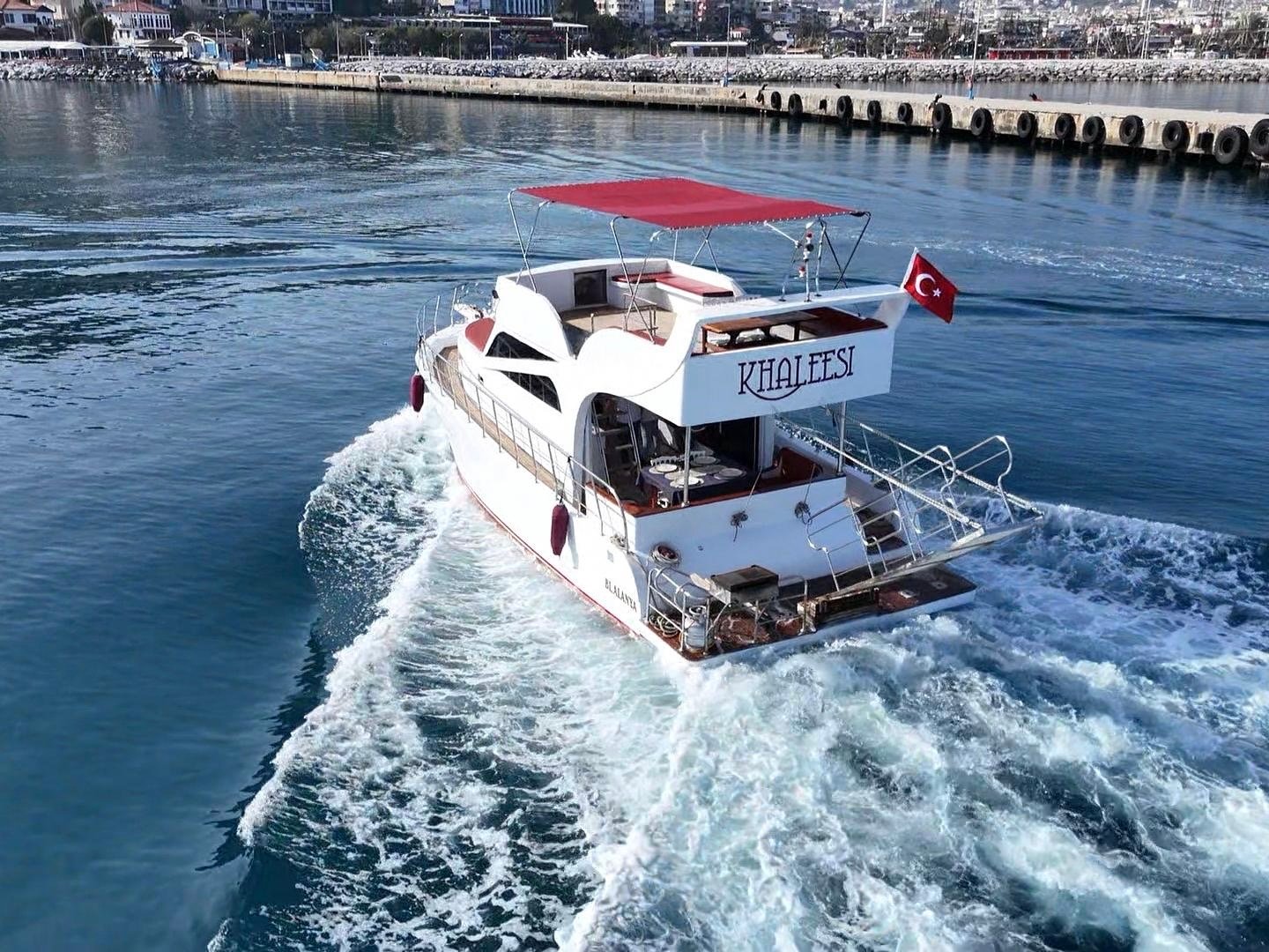 Discover Alanya on a Private Yacht Khaleesi Yacht