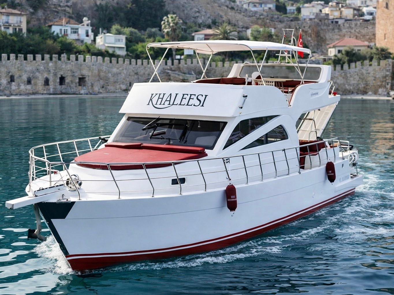 Discover Alanya on a Private Yacht Khaleesi Yacht