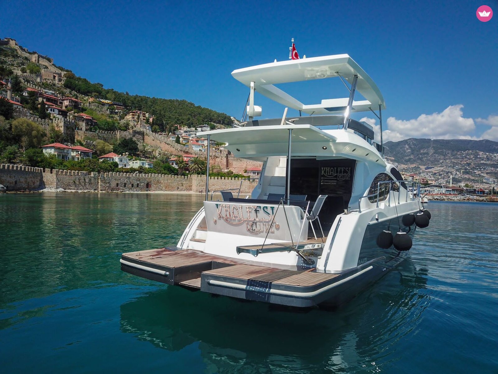 Alanya Private Yacht Tours – Khaleesi Deluxe Yacht Charter