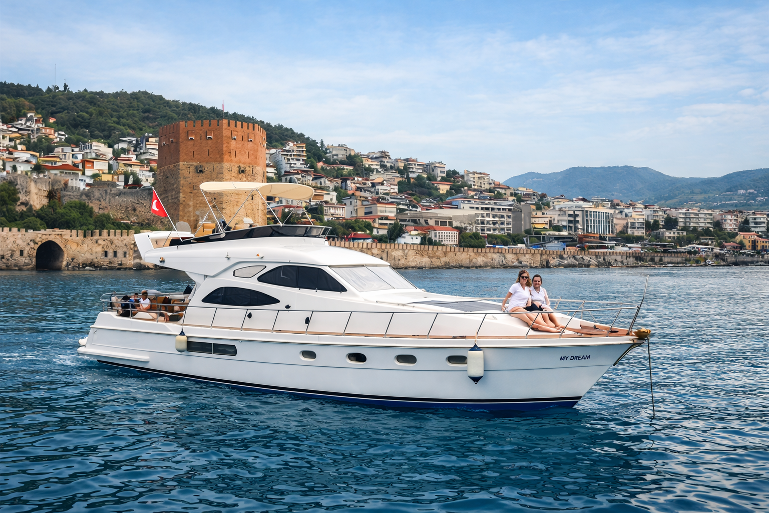 Discover the Coast of Alanya with My Dream Eco Yacht Tour