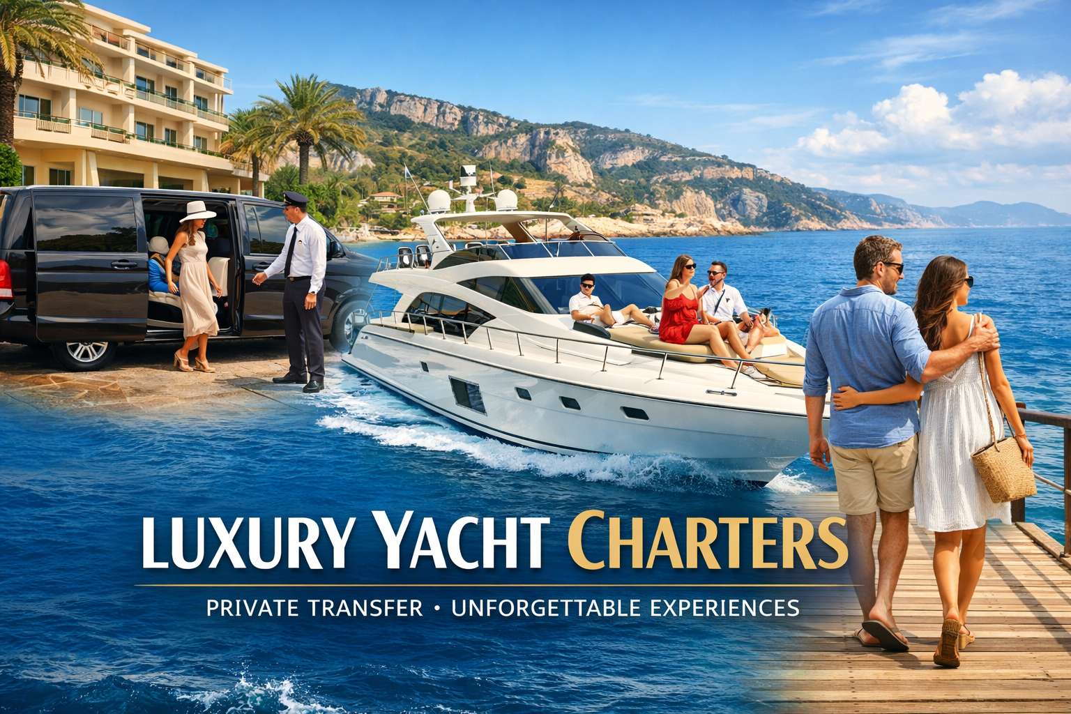 Private Hotel Transfer for Yacht Charter Guests